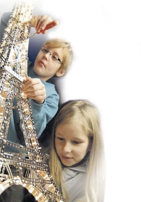 Image showing  Landmark Series Deluxe Eiffel Tower Construction Kit