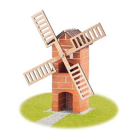 Teifoc Windmill Brick Construction Set and Educational Toy