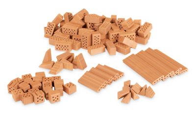 Teifoc Mixed Brick Components Expansion for Teifoc Construction Sets