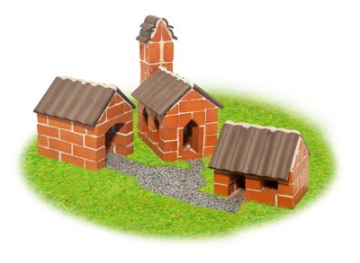 Teifoc Village Brick Construction Set and Educational Toy