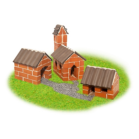 Teifoc Village Brick Construction Set and Educational Toy