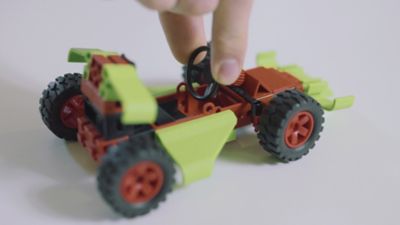 Image showing  Advanced Racers Construction Set and Educational Toy