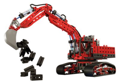 Image showing  PROFI Hydraulic Model Construction Set and Educational Toy