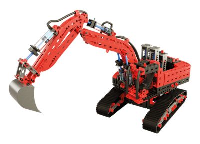 Image showing  PROFI Hydraulic Model Construction Set and Educational Toy