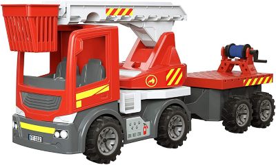 Image showing  Junior Easy Starter Fire Trucks Construction Set and Educational Toy