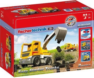 Image showing  Junior Easy Starter Trucks Construction Set and Educational Toy