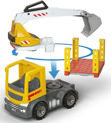 Image showing  Junior Easy Starter Trucks Construction Set and Educational Toy