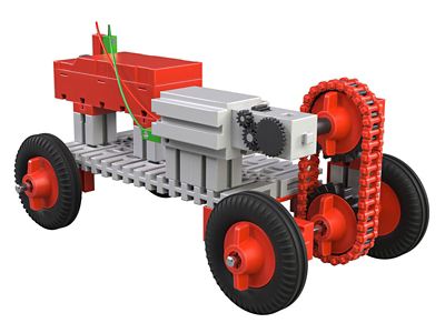 Image showing  Retro Mechanics Construction Kit and Educational Toy