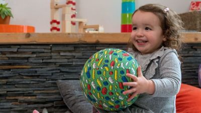 Image showing  Blocks Cotton Balloon Cover Toy