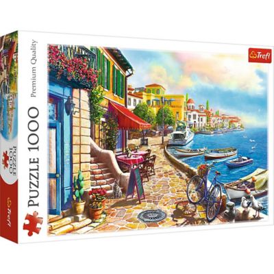 Trefl 1,000 pc. Sunny Embankment Ocean Jigsaw Puzzle