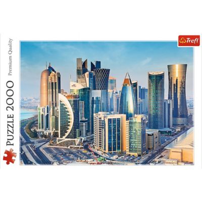 Image showing  2,000 pc. Doha Qatar City Skyline Jigsaw Puzzle