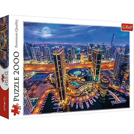 Trefl 2,000 pc. Lights of Dubai Jigsaw Puzzle