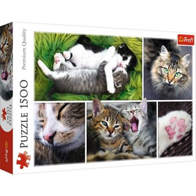 Trefl 1,500 pc. Just Cat Things Collage Jigsaw Puzzle