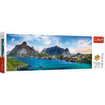 Trefl 500 pc. Lofoten Archipelago of Norway Panorama Jigsaw Puzzle