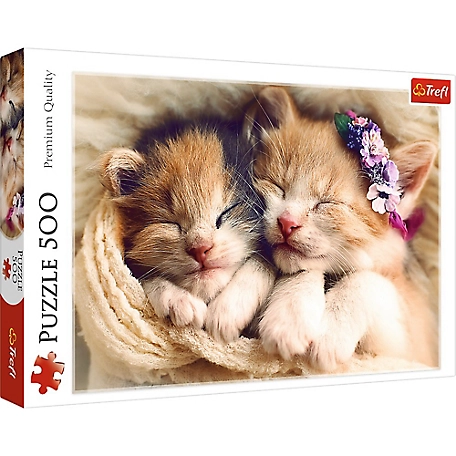 Trefl 500 pc. Sleeping Kittens Jigsaw Puzzle