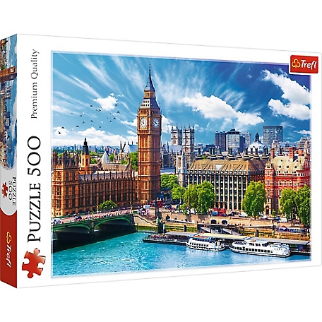 Trefl 500 pc. Sunny Day in London Jigsaw Puzzle