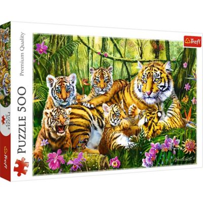 Trefl 500 pc. Family of Tigers Jigsaw Puzzle at Tractor Supply Co.