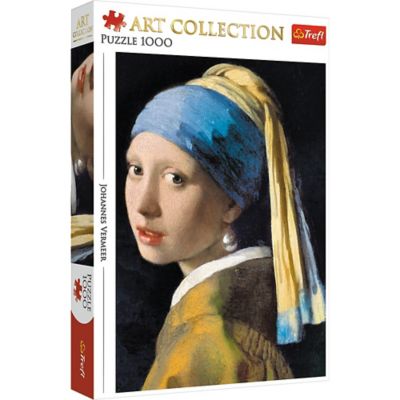 Trefl 1,000 pc. Art Collection Girl with a Pearl Earring by Johannes ...