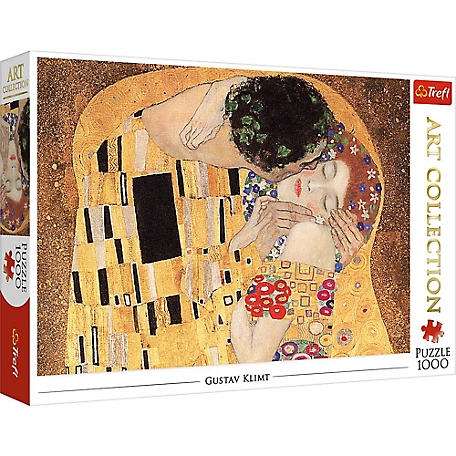 Trefl 1,000 pc. Art Collection The Kiss by Gustav Klimt Jigsaw Puzzle