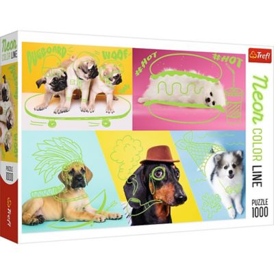 Trefl 1,000 pc. Far Out Dogs Jigsaw Puzzle