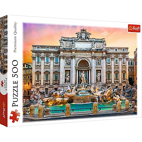 Trefl 500 pc. Fontanna di Trevi in Rome Italy Jigsaw Puzzle