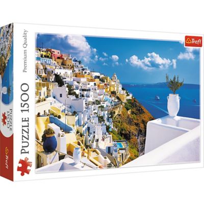 Trefl 1,500 pc. Santorini Greece Jigsaw Puzzle