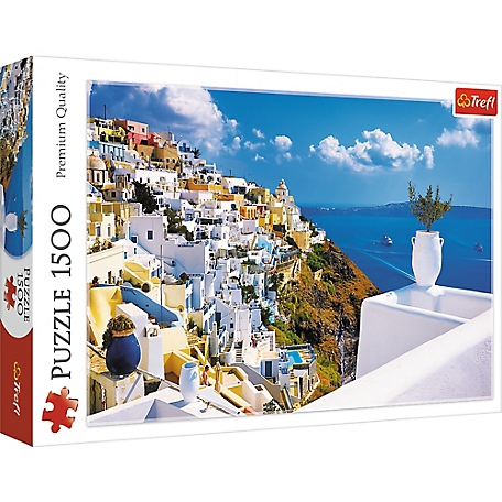 Trefl 1,500 pc. Santorini Greece Jigsaw Puzzle