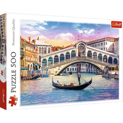 Trefl 500 pc. Rialto Bridge in Venice Italy Jigsaw Puzzle
