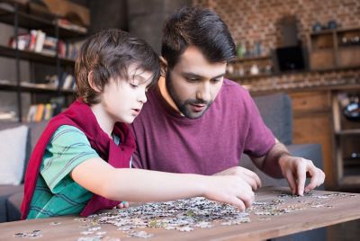 Image showing  4,000 pc. Large Physical Map of the World Jigsaw Puzzle