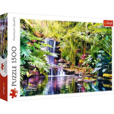Trefl 1,500 pc. Oasis of Calm Waterfall Jigsaw Puzzle