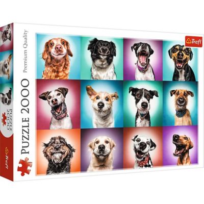Trefl 2,000 pc. Funny Dog Portraits II Jigsaw Puzzle
