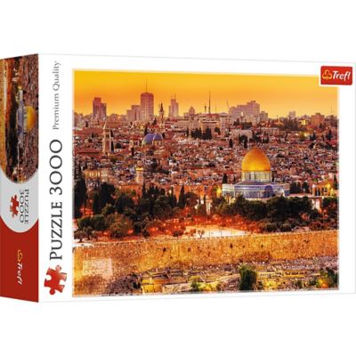 Trefl 3,000 pc. Roofs of Jerusalem Jigsaw Puzzle