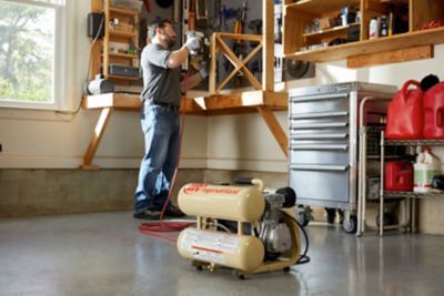 Image showing  2 HP 2 gal. Hand Carry Twinstack Air Compressor