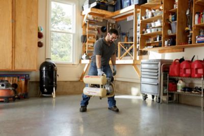 Image showing 5 th Ingersoll Rand 2 HP 2 gal. Hand Carry Twinstack Air Compressor