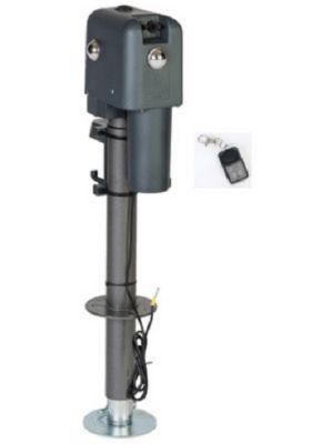HUSKY 4,500 lb. Lift Capacity Electric Trailer Jack with Remote Control, HUS87641