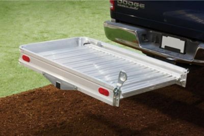 Image showing  500 lb. Aluminum Mobility Wheelchair and Cargo Carrier with Ramp