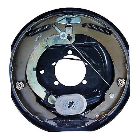 HUSKY Trailer Brake Assembly Replaces Axle Tek Or Dexter, 12 in. x 2 in., Electric Brakes, Left, Single, 32292