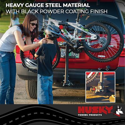 Image showing  120 lb. Capacity 4-Bicycle Hitch-Mounted Bike Rack