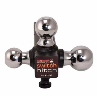 Image showing  2 in. Receiver Towing 3-Ball Switch Hitch, 10,000 lb. Capacity