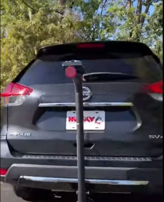 Image showing  60 lb. Capacity 2-Bicycle Hitch-Mounted Bike Rack