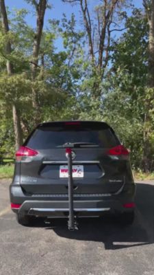 Image showing  60 lb. Capacity 2-Bicycle Hitch-Mounted Bike Rack