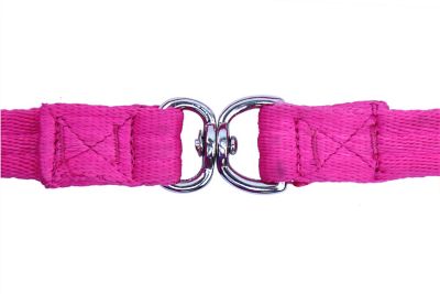 Image showing  24 ft. Flat Soft-Grip Cotton Swivel Lunge Line with Rubber Stopper