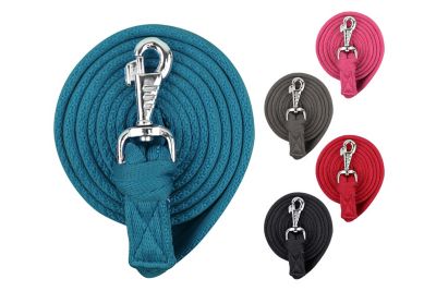 Derby Originals Flat Soft-Grip Cotton Lead Rope with Removable Snap