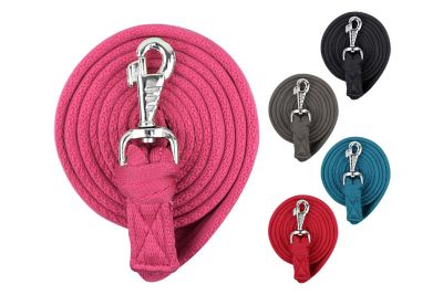 Derby Originals Flat Soft-Grip Cotton Lead Rope with Removable Snap