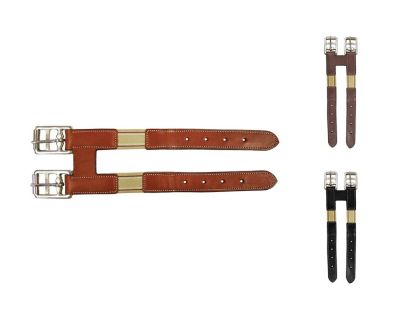 Paris Tack Opulent Leather English Girth Extender with Elastic