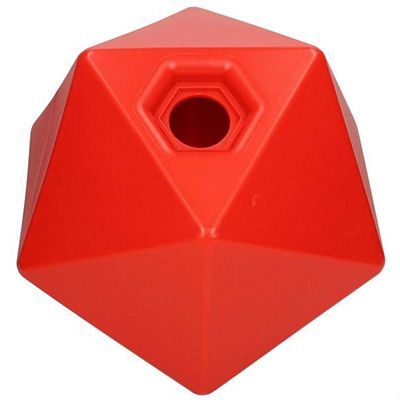 Tahoe Tack Horse Grain and Treat Ball Feeder, Red