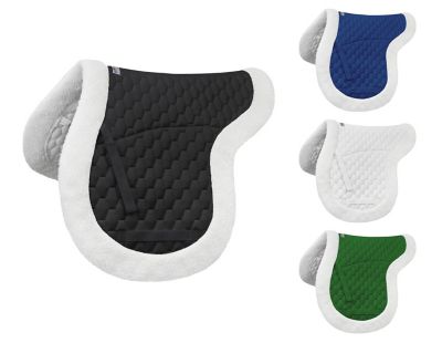 Derby Originals Fleece Padded Contour Saddle Pad