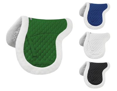 Derby Originals All-Purpose Fleece Padded Contour English Saddle Pad
