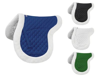 Derby Originals All-Purpose Fleece Padded Contour English Saddle Pad