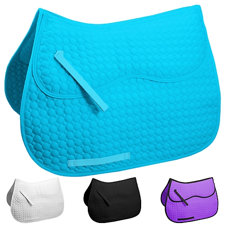 Derby Originals Extra Comfort English Saddle Pad with Removable Memory Foam